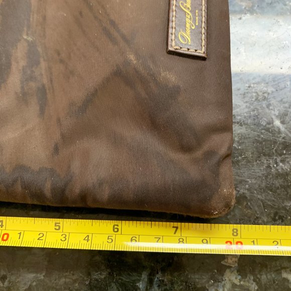 Dooney & Bourke Brown Nylon North South Triple Zip Bag - Picture 7 of 7